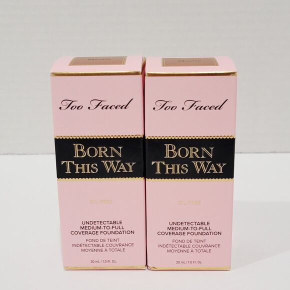 Too Faced Born This Way Undetectable Medium to Full Foundation 1.0 Fl Oz MOCHA - Picture 5 of 10